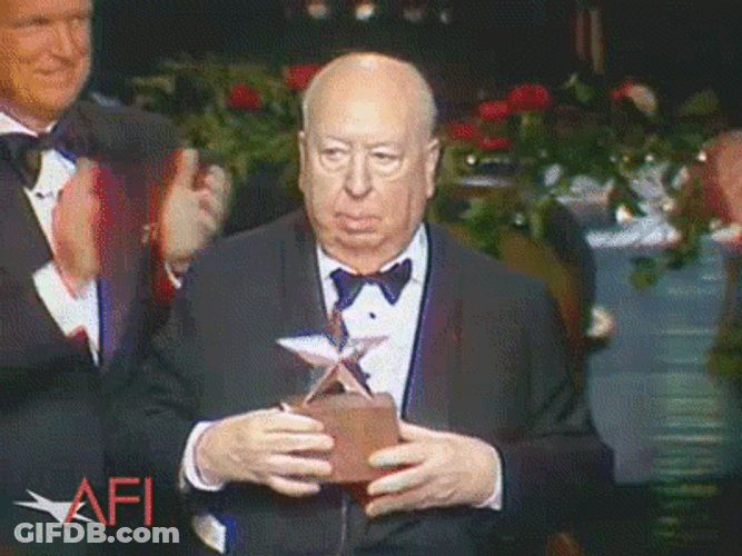 Man Stealing An Award GIF
