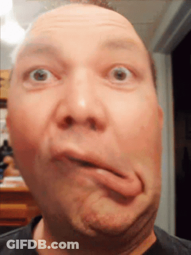 Man Sticking Tongue Out GIF