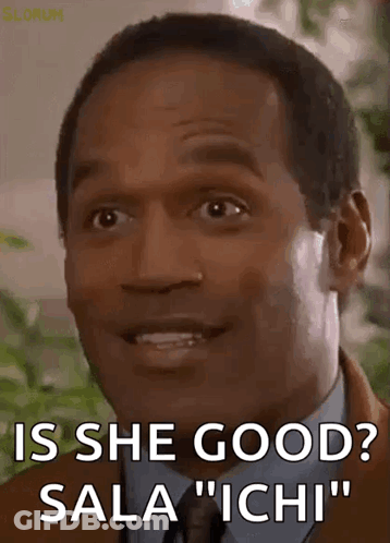 Man Suit Asks Is She Good Sala Ichi GIF