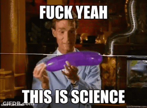 Man Suit Bow Tie In Name Of Science GIF