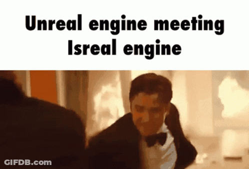 Man Suit Bowtie Unreal Engine Meeting Isreal Engine GIF