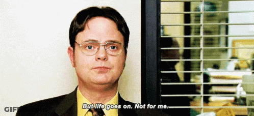Man Suit But Life Goes On Not Me GIF