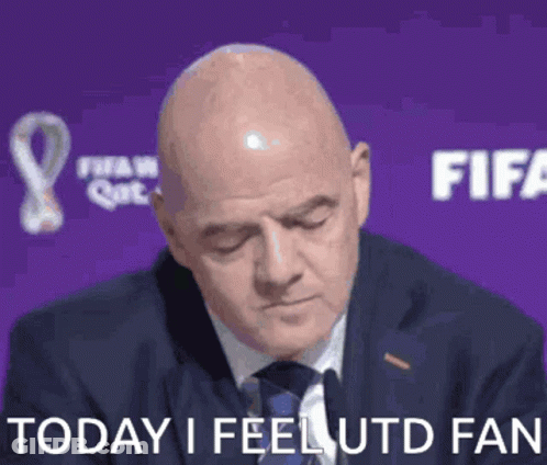 Man Suit Says I Feel Utd Fan Purple GIF