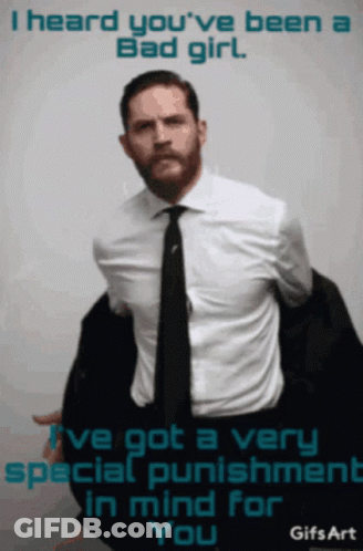 Man Suit Says You've Been Bad Girl GIF