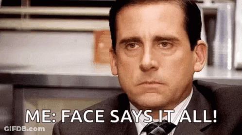 Man Suit Tie Me Face Says It All GIF