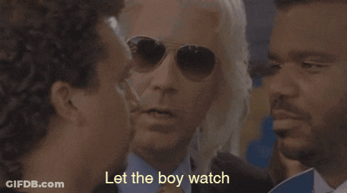 Man Sunglasses Telling Men Let The Boy Watch GIF