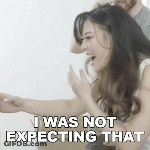 Man Surprised With Wow GIF