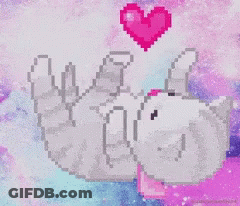 Man Surrounded By Pink Bows Zombie Meow GIF