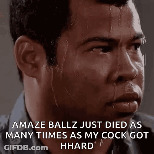 Man Sweating Amaze Ballz Just Died As Many Times As My Cock Got Hhard GIF