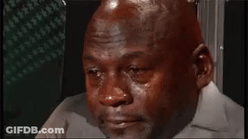 Man Sweating Close Up GIF