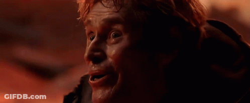 Man Sweating Close Up GIF