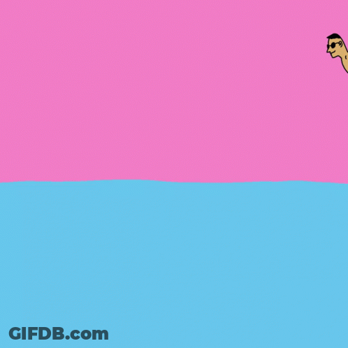 Man Swimming In Pool GIF