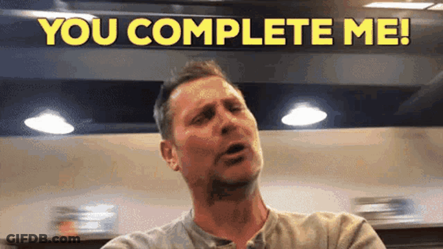 Man Swinging Around You Complete Me GIF