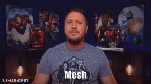 Man T-Shirt Saying Mesh Funny Face GIF