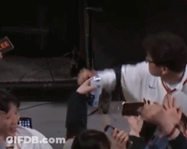 Man Taking Photo Of Another GIF