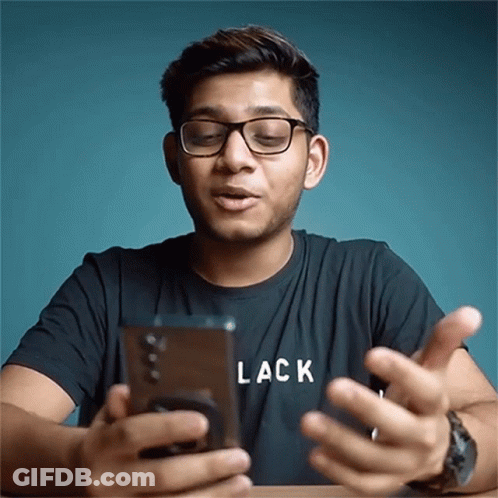 Man Taking Picture In Self Hat GIF