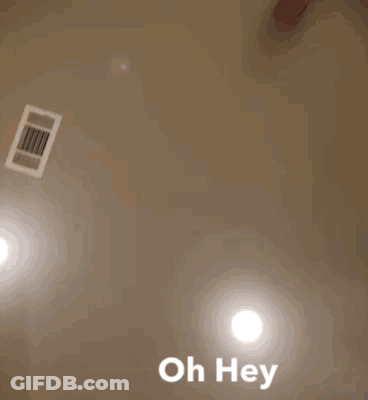 Man Taking Selfie Saying Oh Hey GIF