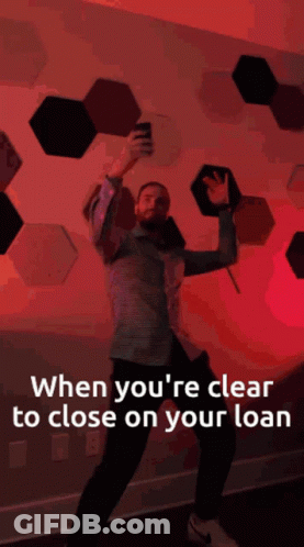 Man Taking Selfie When You're Clear To Close On Your Loan GIF
