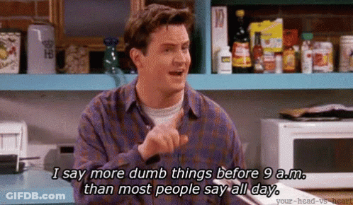 Man Talking About Dumb Things By Microwave GIF