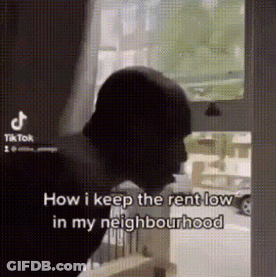 Man Talking About Low Rent GIF