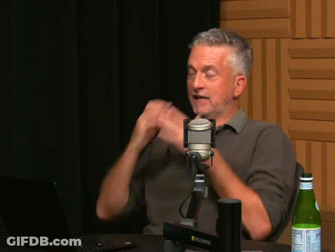 Man Talking Into Microphone GIF