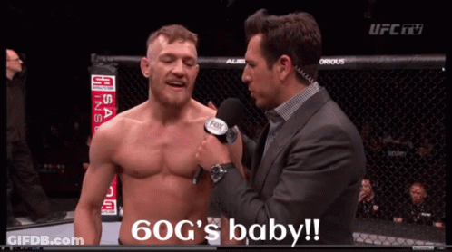 Man Talking Into Microphone 60G 'S Baby GIF