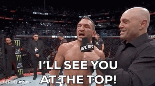 Man Talking Into Microphone In Ring GIF