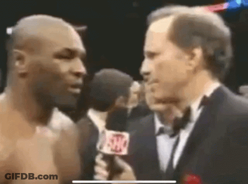 Man Talking Into Microphone GIF