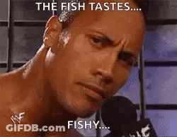 Man Talking Into Microphone Making Funny Face GIF