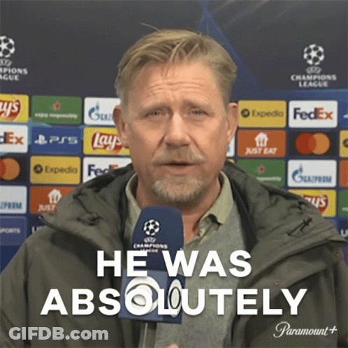 Man Talking Into Microphone GIF