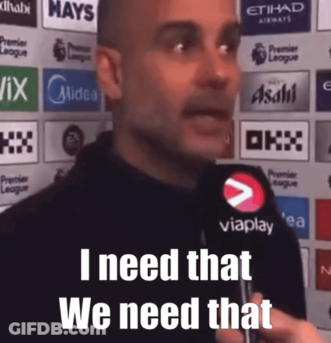 Man Talking Into Microphone Saying I Need That We Need That GIF