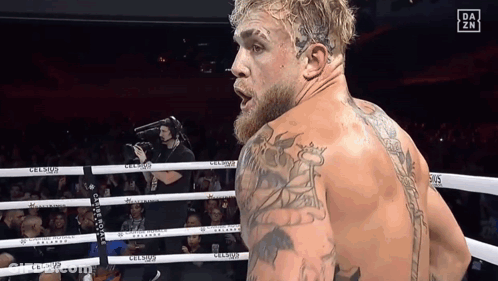 Man Talking Into Microphone UFC Belt GIF