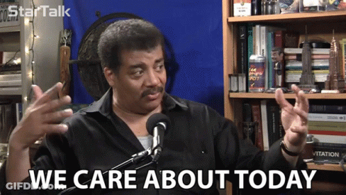 Man Talking Into Microphone We Care About Today GIF