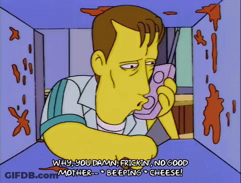Man Talking On Cell Phone GIF