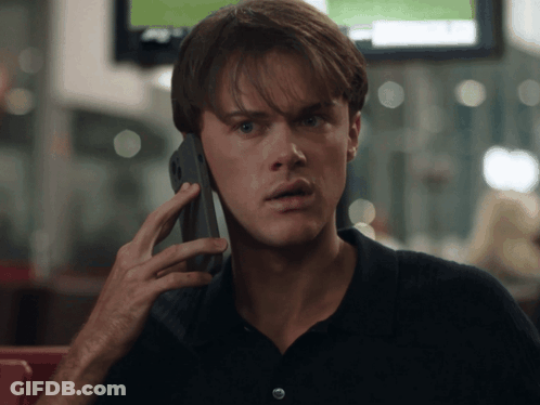 Man Talking On Cell Phone GIF