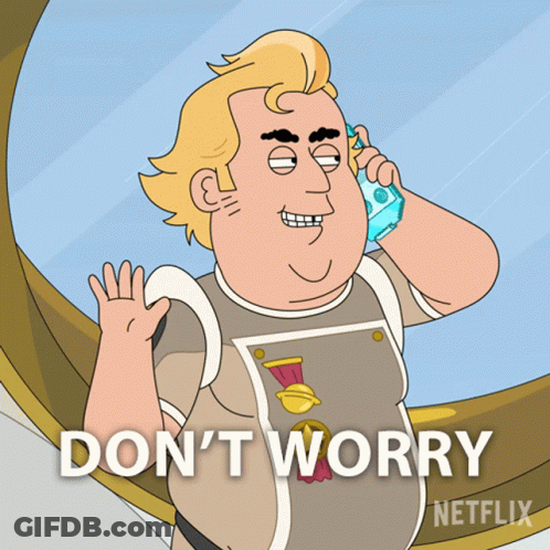 Man Talking On Cell Phone Don T Worry GIF