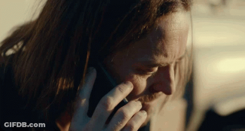 Man Talking On Cell Phone GIF