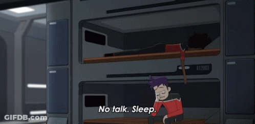 Man Talking On Cell Phone No Talk Sleep GIF