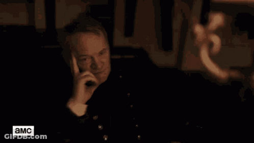 Man Talking On Cell Phone GIF