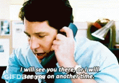 Man Talking On Cell Phone Saying I Will See You There GIF