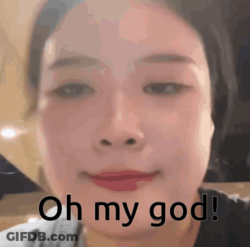 Man Talking On Cell Phone Saying Oh My God GIF