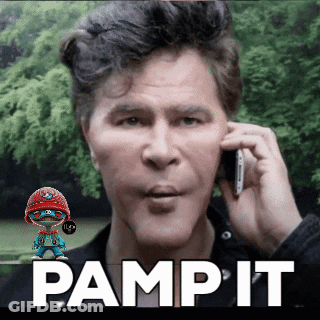 Man Talking On Cell Phone Saying Pamp It GIF