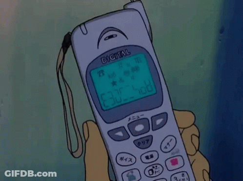Man Talking On Cell Phone Sitting In Chair GIF