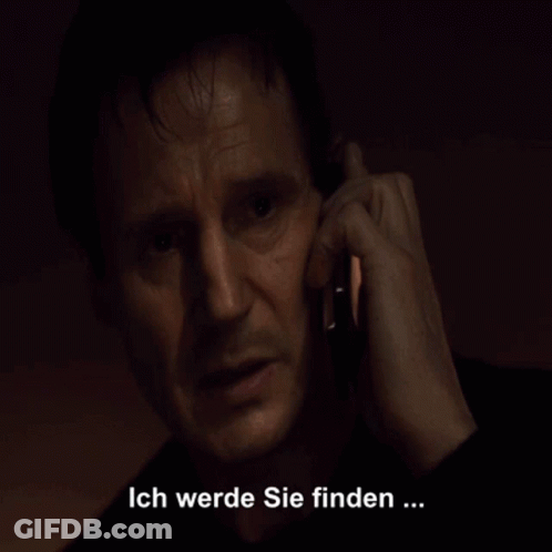 Man Talking On Cell Phone Und Ich Werde Sie Mpfen GIF