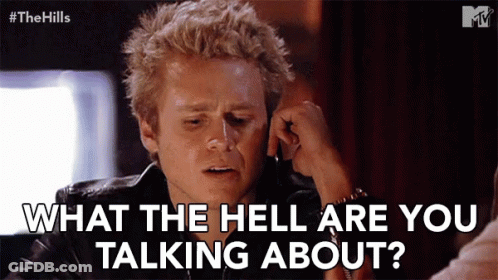 Man Talking On Cell Phone What The Hell GIF
