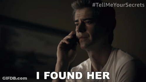 Man Talking On Phone I Found Her GIF