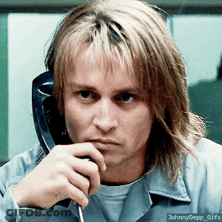 Man Talking On Phone Johnny Depp GIF