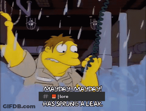 Man Talking On Phone Mayday Mayday Leak GIF
