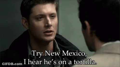 Man Talking Saying Try New Mexico I Hear He's On A Tortilla GIF
