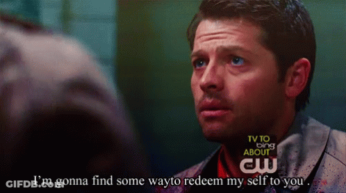 Man Talking To Another Man Saying I'm Gonna Find Some Way To Redeem Myself To You GIF